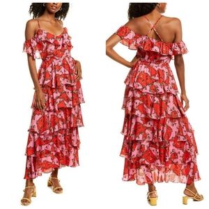 Kendall & Kylie Lucky Charm tiered dress